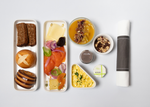1. Breakfast Summer Business Menu 2026 ©Luxair