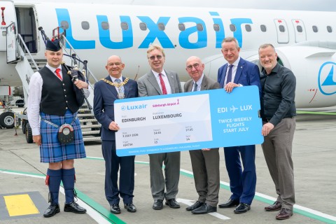 03 July 2026 - Luxair Inaugural Flight EDI-2 ©Luxair.jpg