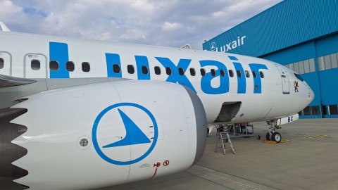 LX-LBC Boeing 737-8 ©Luxair