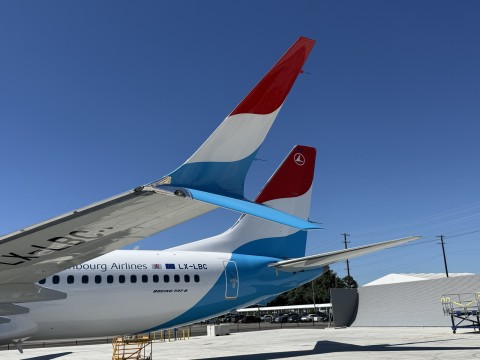 LX-LBC Boeing 737-8 ©Luxair