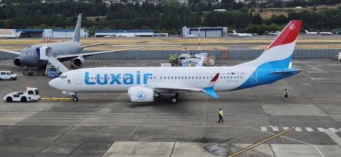 LX-LBC Boeing 737-8 ©Luxair