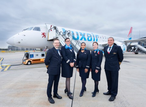 E195-E2 in LCY ©Luxair