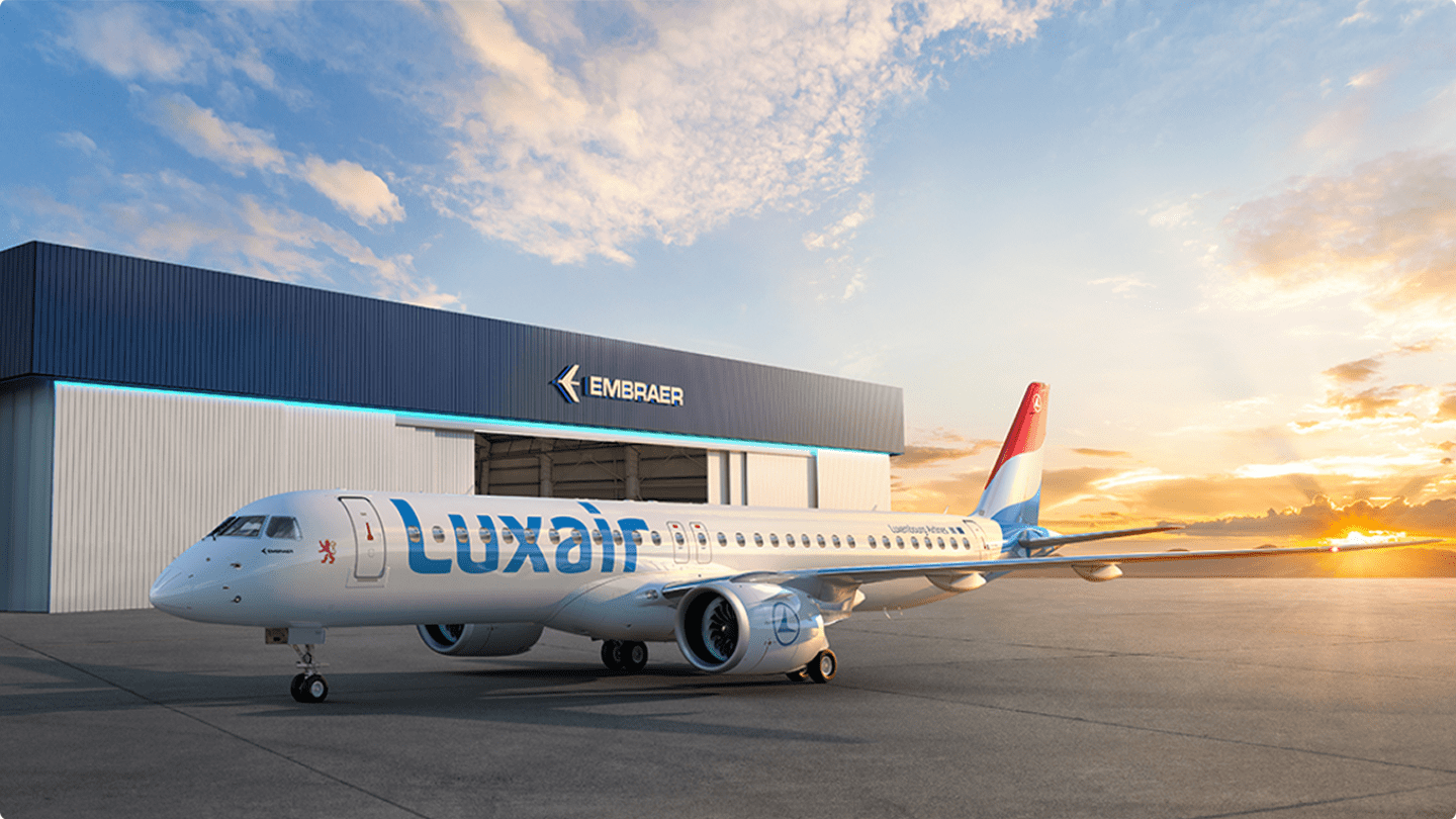 Luxair E-195-E2 A new era of travel comfort